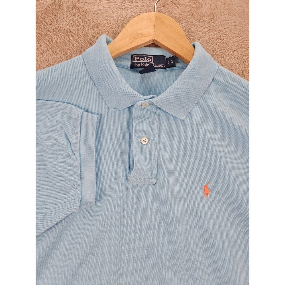 Polo by Ralph Lauren Polo Shirt Light Blue Pony Short Sleeve Golf